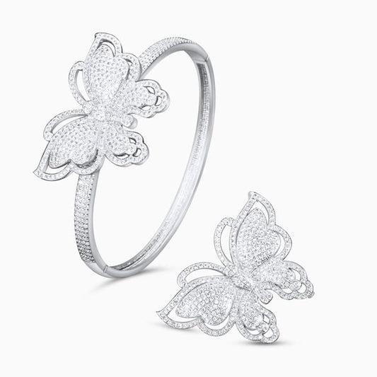 Glistening Butterfly Jewelry Set - ShopLorca