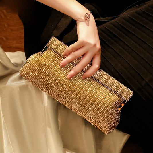 Glitzy Diamonds Clutch Bag - ShopLorca