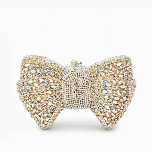 Isabella Ribbon Shaped Clutch Bag - ShopLorca