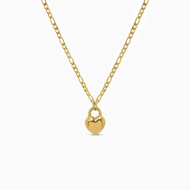 Lustrous Heart Locket Necklace - ShopLorca
