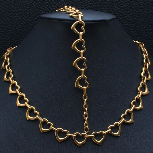 Lux Hearts All Around Jewelry Set - ShopLorca