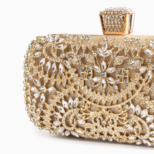 Luxurious Flower Clutch Bag - ShopLorca