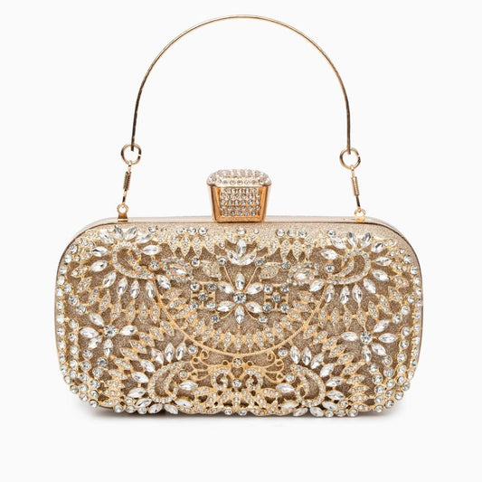 Luxurious Flower Clutch Bag - ShopLorca