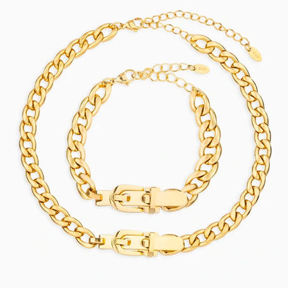 Modern Buckle Jewelry Set - ShopLorca