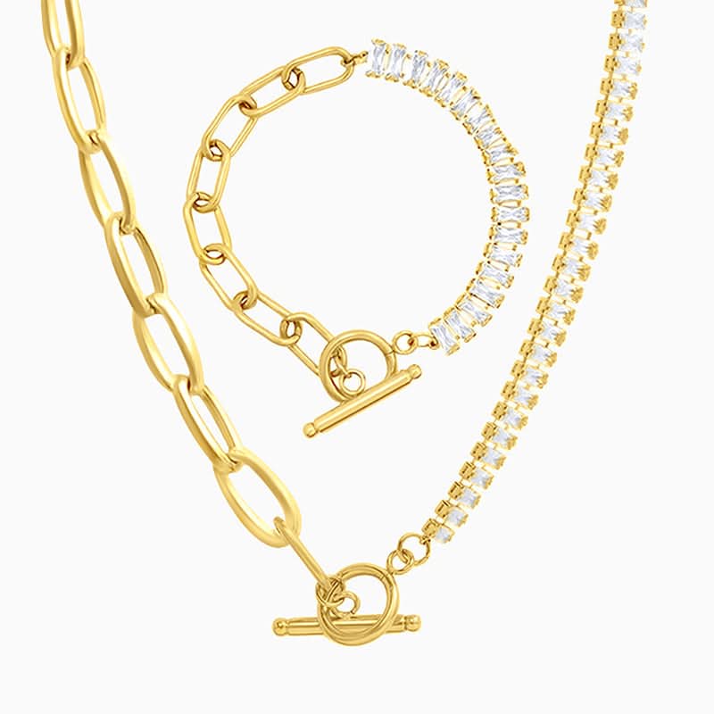 Modern Toggle Clasp Jewelry Set - ShopLorca