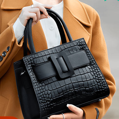 Neesha Genuine Leather Medium Tote Bag - ShopLorca