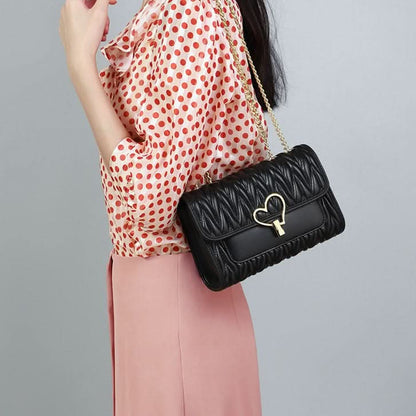 Paola Genuine Leather Crossbody Bag - ShopLorca