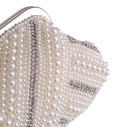 Pristine Pearl Clutch Bag - ShopLorca
