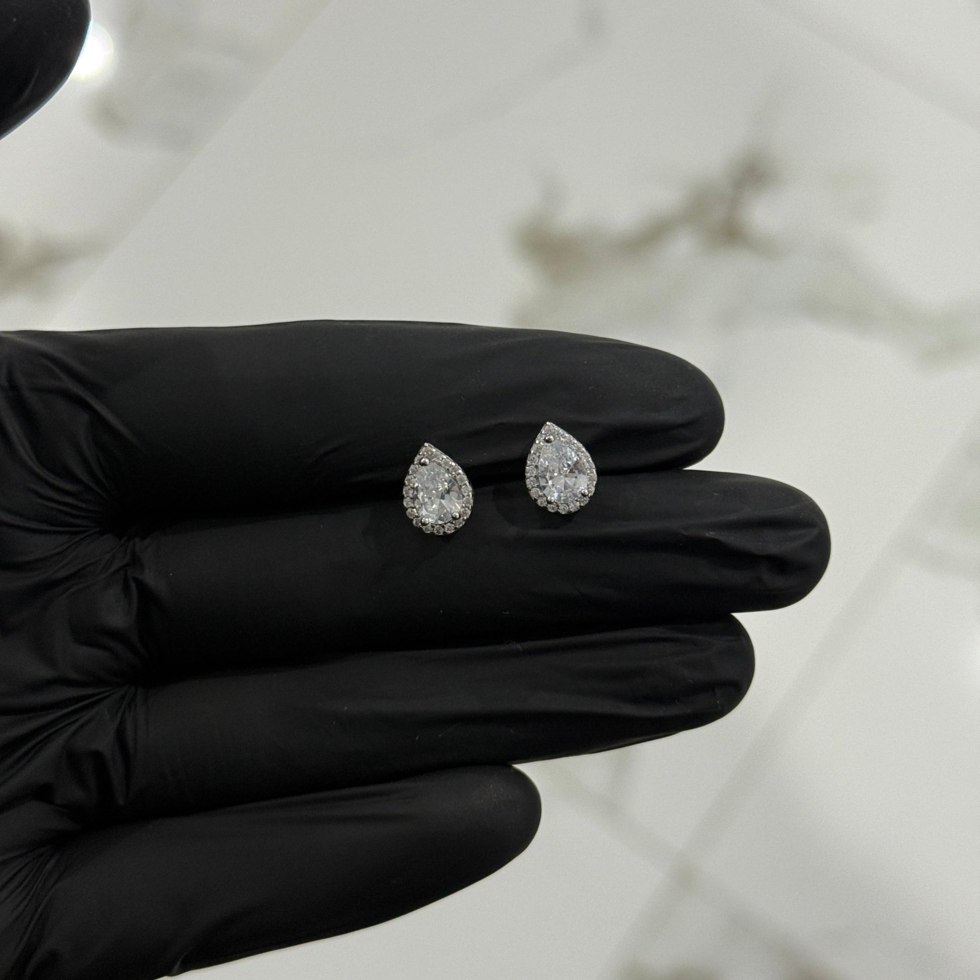 S925 Droplet Earrings - ShopLorca