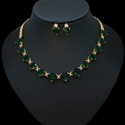 Sparkling Hearts Jewelry Set - ShopLorca
