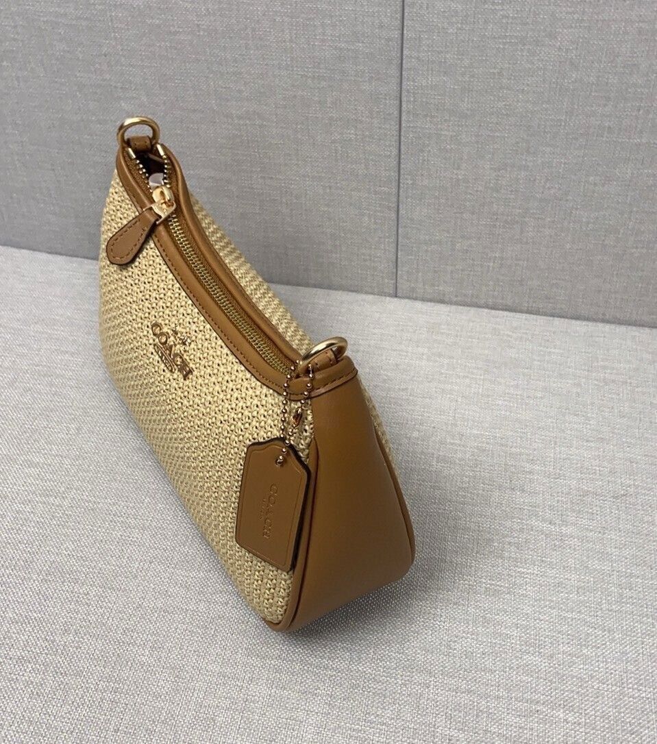 Teri Straw Shoulder Bag - ShopLorca