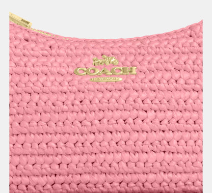 Teri Straw Shoulder Bag - ShopLorca