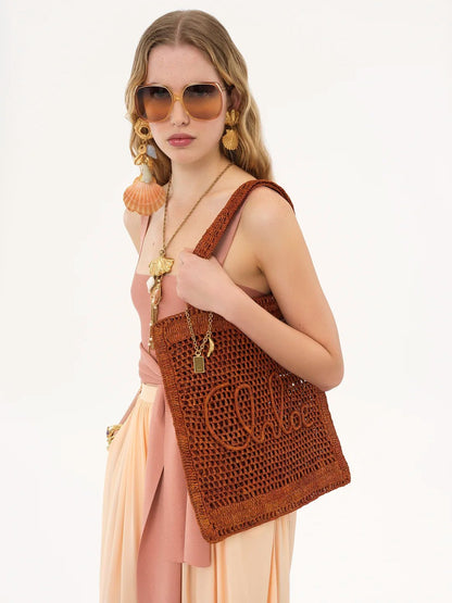 The Viral Raffia Tote ® - ShopLorca