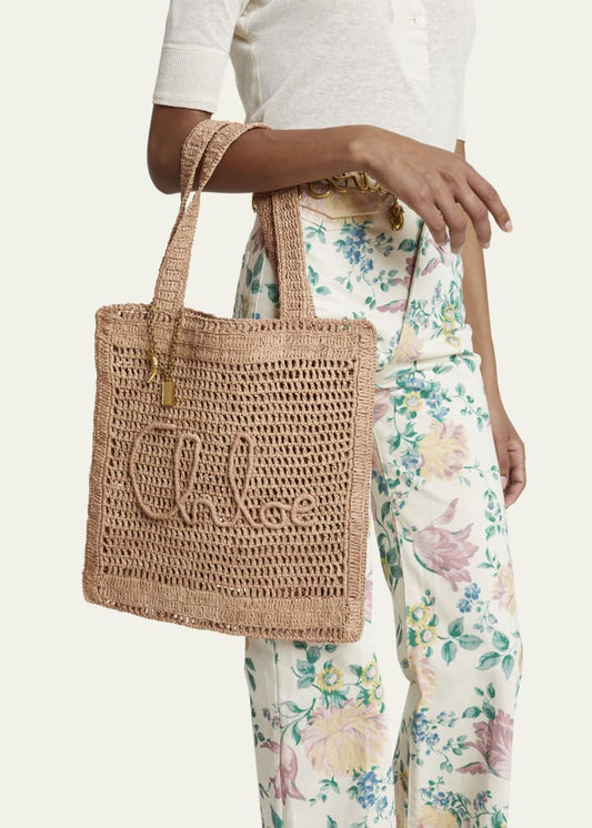 The Viral Raffia Tote ® - ShopLorca
