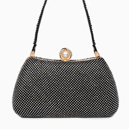 Vintage Rhinestones Glitter Handbag - ShopLorca