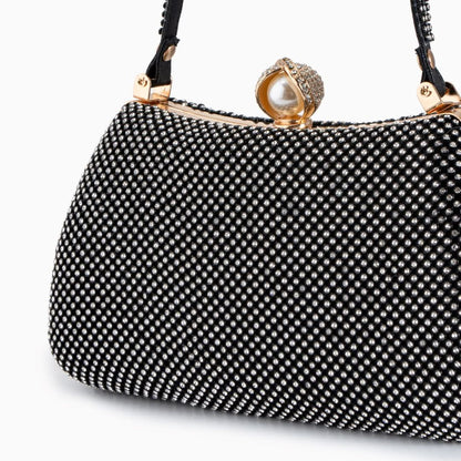 Vintage Rhinestones Glitter Handbag - ShopLorca