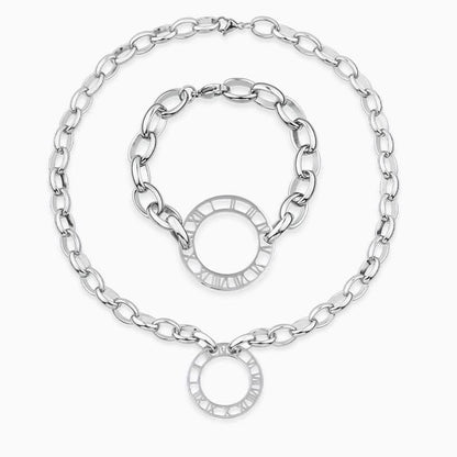 Vintage Roman Numeral Jewelry Set - ShopLorca