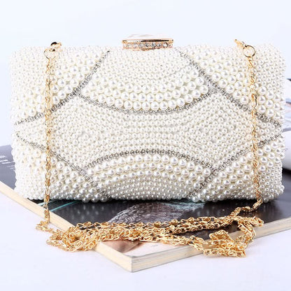 Violeta Luxury Pearl Clutch Bag GOTTA USE ALIBABA FOR THIS ONE I THINK - ShopLorca